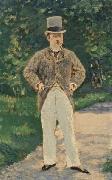 Edouard Manet Portrait de Monsieur Brun Germany oil painting artist
